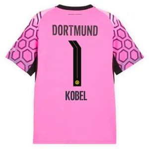 Borussia Dortmund Gregor Kobel 1 Venkovní Brankářské Dres 2026/27 Růžová