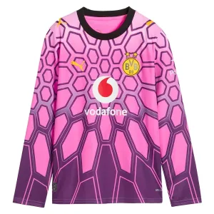 Borussia Dortmund Venkovní Brankářské Dres 2026/27 Růžová - Dlouhý Rukáv
