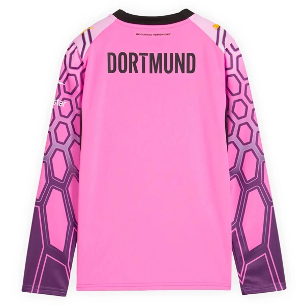 Borussia Dortmund Venkovní Brankářské Dres 2026/27 Růžová - Dlouhý Rukáv