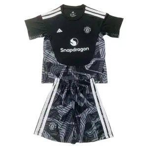 Manchester United Dětský Brankářské Dres 2026/27 Černá