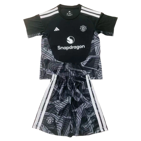 Manchester United Dětský Brankářské Dres 2026/27 Černá