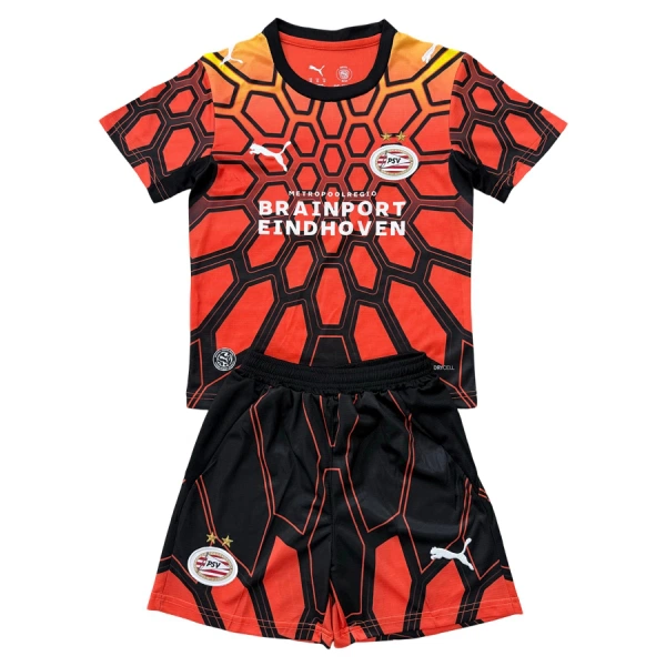 PSV Eindhoven Dětský Brankářské Dres 2026/27 Oranžová PSV Eindhoven Dětský Brankářské Dres 2026/27 Oranžová