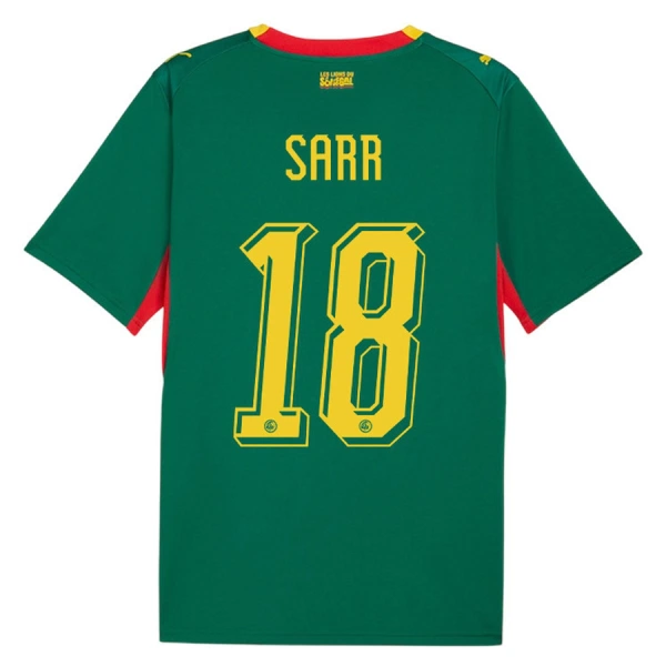 Senegal Sarr 18 Venkovní Dres MS 2026 Senegal Sarr 18 Venkovní Dres MS 2026