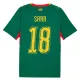 Senegal Sarr 18 Venkovní Dres MS 2026 Senegal Sarr 18 Venkovní Dres MS 2026