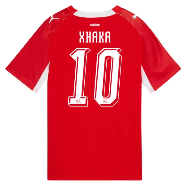 Švýcarsko Granit Xhaka 10 Domácí Dres MS 2026