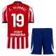 Atlético Madrid Julián Álvarez 19 Dětský Domácí Dres 2026/27 Atlético Madrid Julián Álvarez 19 Dětský Domácí Dres 2026/27
