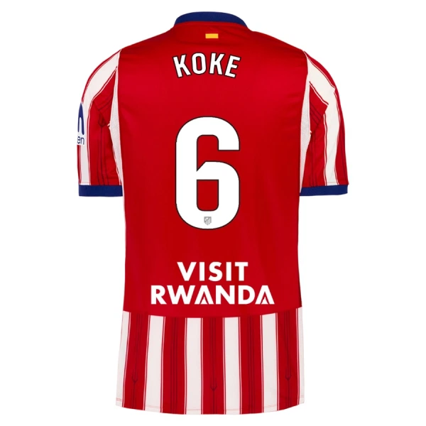 Atlético Madrid Koke 6 Domácí Dres 2026/27 Atlético Madrid Koke 6 Domácí Dres 2026/27