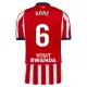 Atlético Madrid Koke 6 Domácí Dres 2026/27 Atlético Madrid Koke 6 Domácí Dres 2026/27