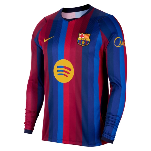 FC Barcelona Domácí Dres 2026/27 - Dlouhý Rukáv FC Barcelona Domácí Dres 2026/27 - Dlouhý Rukáv