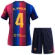 FC Barcelona R. Araújo 4 Dětský Domácí Dres 2026/27 FC Barcelona R. Araújo 4 Dětský Domácí Dres 2026/27