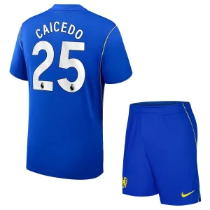 Chelsea Moisés Caicedo 25 Dětský Domácí Dres 2026/27