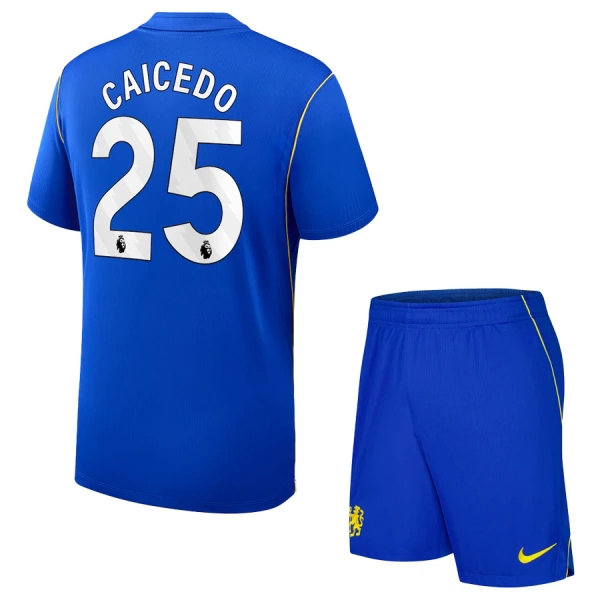 Chelsea Moisés Caicedo 25 Dětský Domácí Dres 2026/27