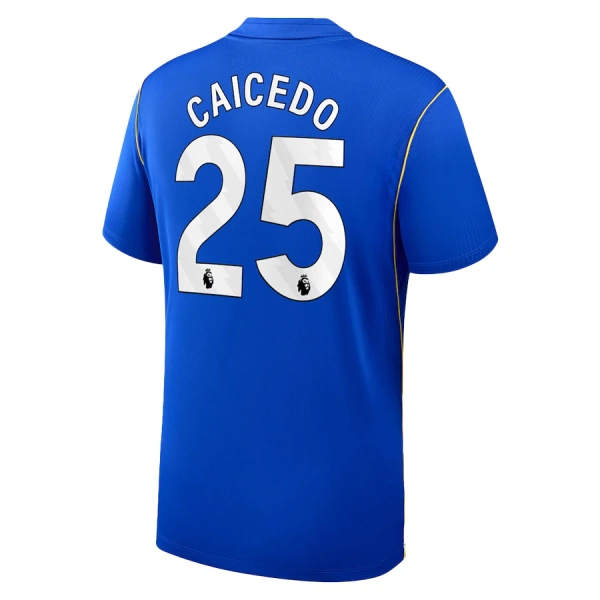 Chelsea Moisés Caicedo 25 Dětský Domácí Dres 2026/27