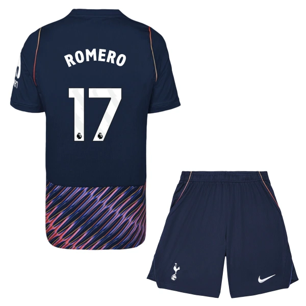 Tottenham Hotspur Cristian Romero 17 Dětský Venkovní Dres 2026/27 Tottenham Hotspur Cristian Romero 17 Dětský Venkovní Dres 2026/27