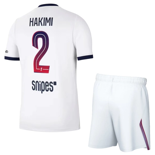 PSG Achraf Hakimi 2 Dětský Venkovní Dres 2026/27 PSG Achraf Hakimi 2 Dětský Venkovní Dres 2026/27