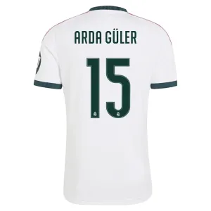 Real Madrid Arda Güler 15 Domácí Dres 2026/27
