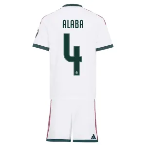 Real Madrid David Alaba 4 Dětský Domácí Dres 2026/27