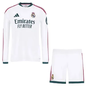 Real Madrid Dětský Domácí Dres 2026/27 - Dlouhý Rukáv