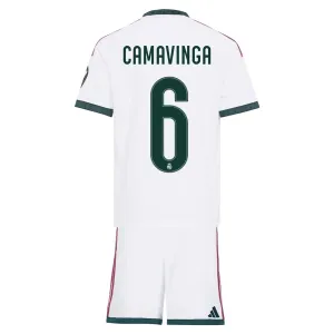 Real Madrid Eduardo Camavinga 6 Dětský Domácí Dres 2026/27