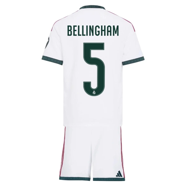 Real Madrid Jude Bellingham 5 Dětský Domácí Dres 2026/27 Real Madrid Jude Bellingham 5 Dětský Domácí Dres 2026/27