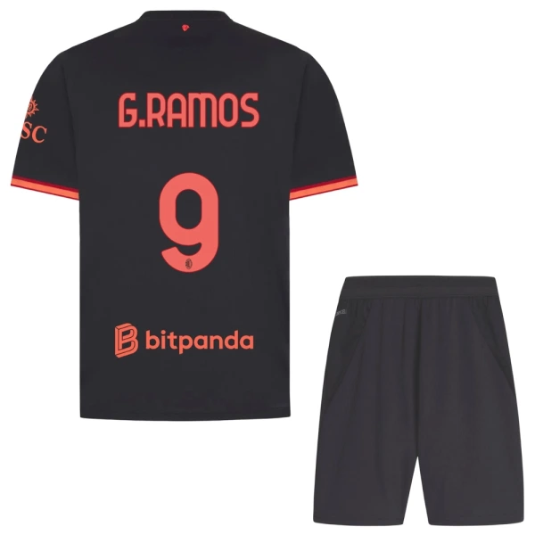 AC Milan G. Ramos 9 Dětský Třetí Dres 2026/27 AC Milan G. Ramos 9 Dětský Třetí Dres 2026/27