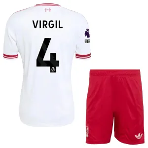 Liverpool Virgil van Dijk 4 Dětský Venkovní Dres 2026/27