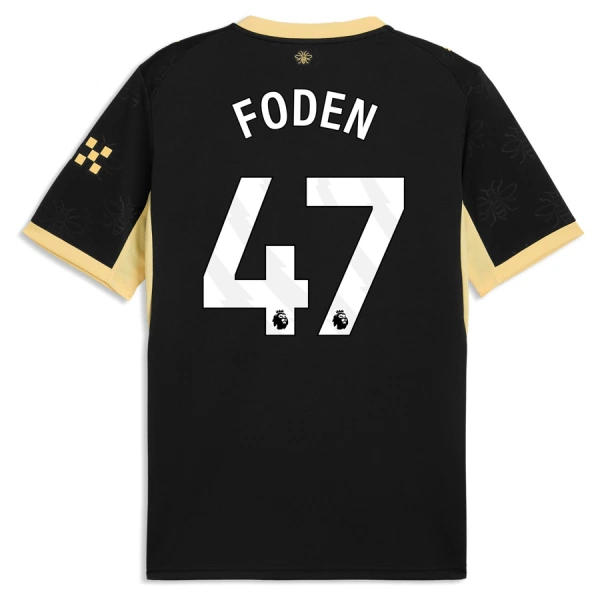 Manchester City Phil Foden 47 Venkovní Dres 2026/27 Manchester City Phil Foden 47 Venkovní Dres 2026/27