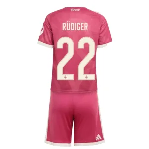 Real Madrid Antonio Rüdiger 22 Dětský Třetí Dres 2026/27