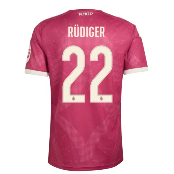 Real Madrid Antonio Rüdiger 22 Třetí Dres 2026/27 Real Madrid Antonio Rüdiger 22 Třetí Dres 2026/27