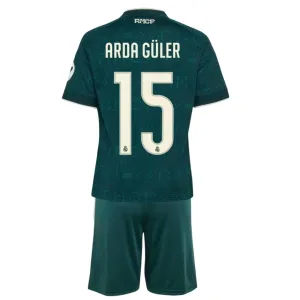 Real Madrid Arda Güler 15 Dětský Venkovní Dres 2026/27