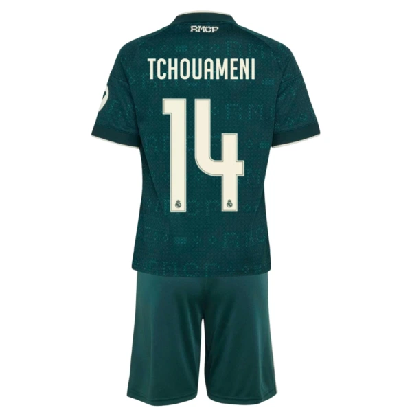 Real Madrid Aurélien Tchouaméni 14 Dětský Venkovní Dres 2026/27 Real Madrid Aurélien Tchouaméni 14 Dětský Venkovní Dres 2026/27