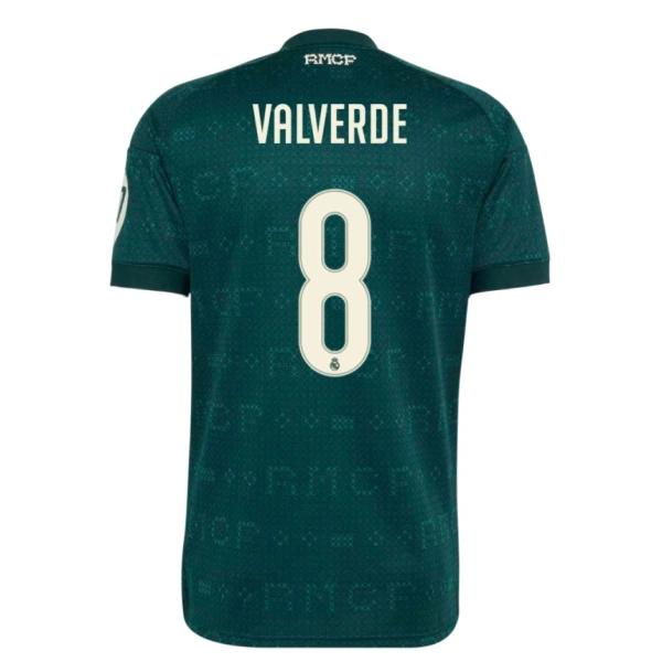 Real Madrid Federico Valverde 8 Venkovní Dres 2026/27 Real Madrid Federico Valverde 8 Venkovní Dres 2026/27