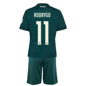 Real Madrid Rodrygo 11 Dětský Venkovní Dres 2026/27