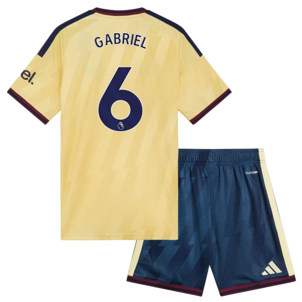 Arsenal Gabriel 6 Dětský Třetí Dres 2026/27 Arsenal Gabriel 6 Dětský Třetí Dres 2026/27
