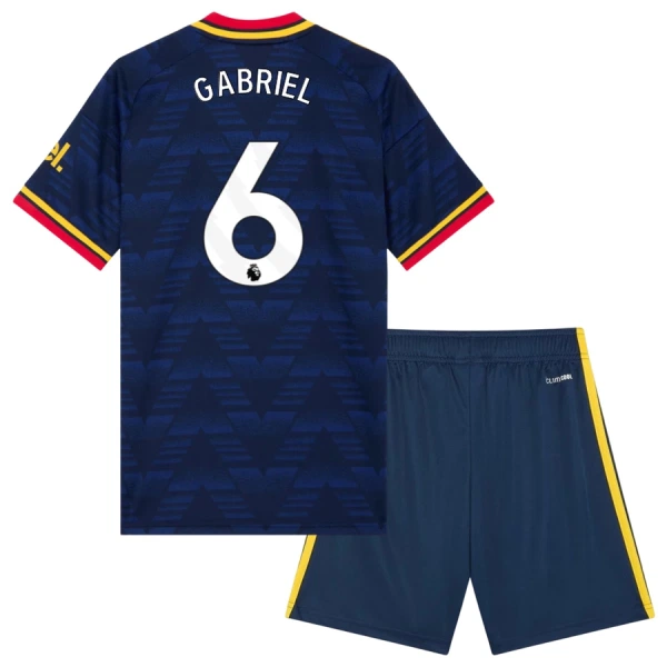 Arsenal Gabriel 6 Dětský Venkovní Dres 2026/27 Arsenal Gabriel 6 Dětský Venkovní Dres 2026/27