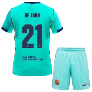 FC Barcelona Frenkie de Jong 21 Dětský Třetí Dres 2026/27