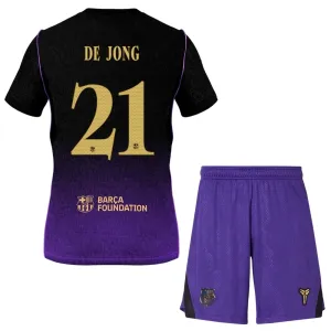 FC Barcelona Frenkie de Jong 21 Dětský Venkovní Dres 2026/27