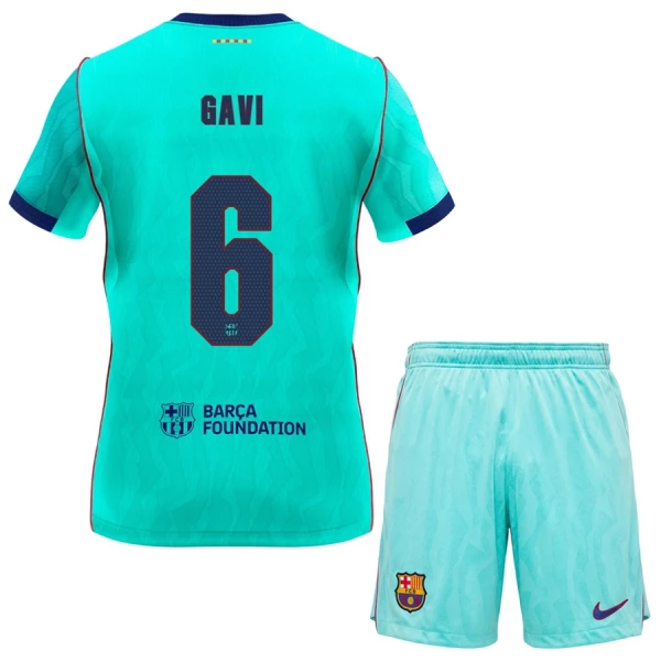 FC Barcelona Gavi 6 Dětský Třetí Dres 2026/27 FC Barcelona Gavi 6 Dětský Třetí Dres 2026/27