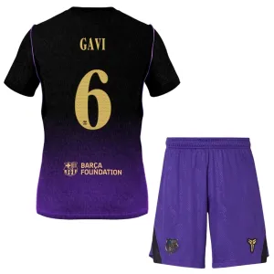 FC Barcelona Gavi 6 Dětský Venkovní Dres 2026/27