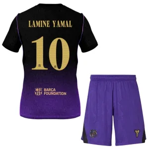 FC Barcelona Lamine Yamal 10 Dětský Venkovní Dres 2026/27