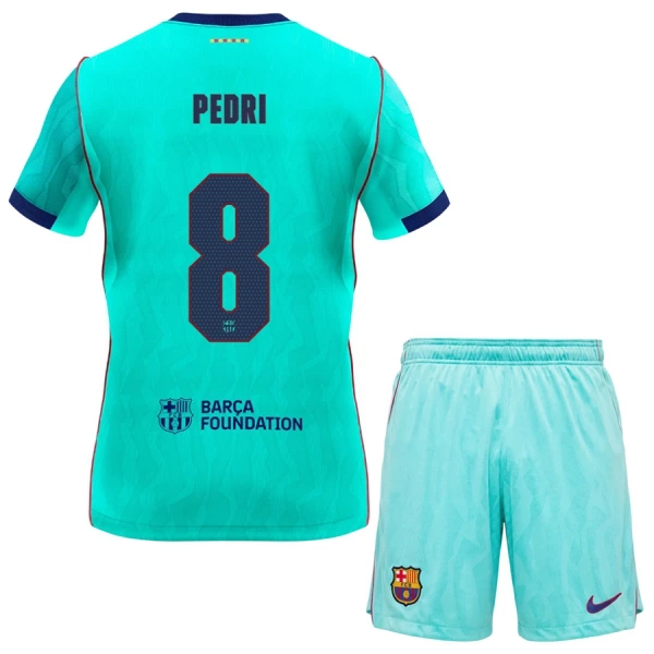 FC Barcelona Pedri 8 Dětský Třetí Dres 2026/27 FC Barcelona Pedri 8 Dětský Třetí Dres 2026/27