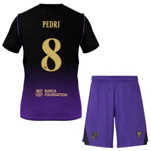 FC Barcelona Pedri 8 Dětský Venkovní Dres 2026/27