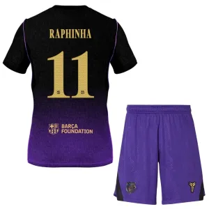 FC Barcelona Raphinha 11 Dětský Venkovní Dres 2026/27