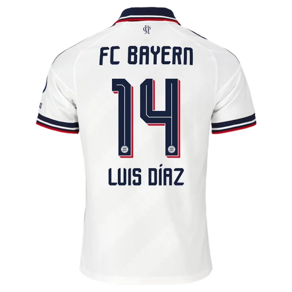 FC Bayern Mnichov Luis Díaz 14 Dětský Venkovní Dres 2026/27