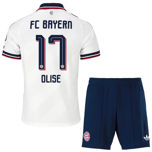 FC Bayern Mnichov Michael Olise 17 Dětský Venkovní Dres 2026/27