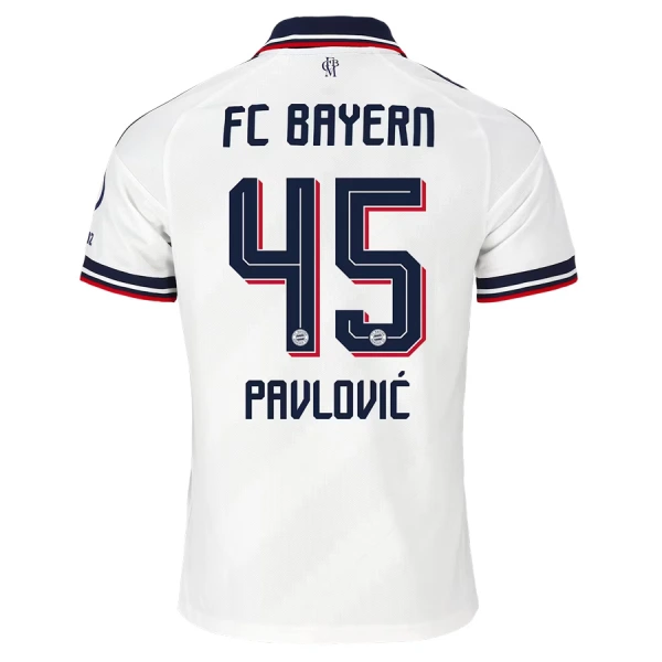 FC Bayern Mnichov Pavlovic 45 Venkovní Dres 2026/27 FC Bayern Mnichov Pavlovic 45 Venkovní Dres 2026/27