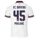 FC Bayern Mnichov Pavlovic 45 Venkovní Dres 2026/27 FC Bayern Mnichov Pavlovic 45 Venkovní Dres 2026/27
