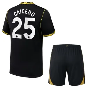 Chelsea Moisés Caicedo 25 Dětský Venkovní Dres 2026/27