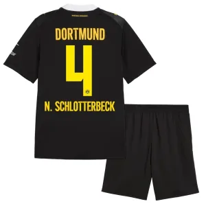 Borussia Dortmund Nico Schlotterbeck 4 Dětský Venkovní Dres 2026/27