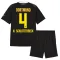 Borussia Dortmund Nico Schlotterbeck 4 Dětský Venkovní Dres 2026/27
